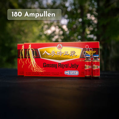 Ginseng Royal Jelly - 2x 90-Tage-Kur (180 Ampullen)