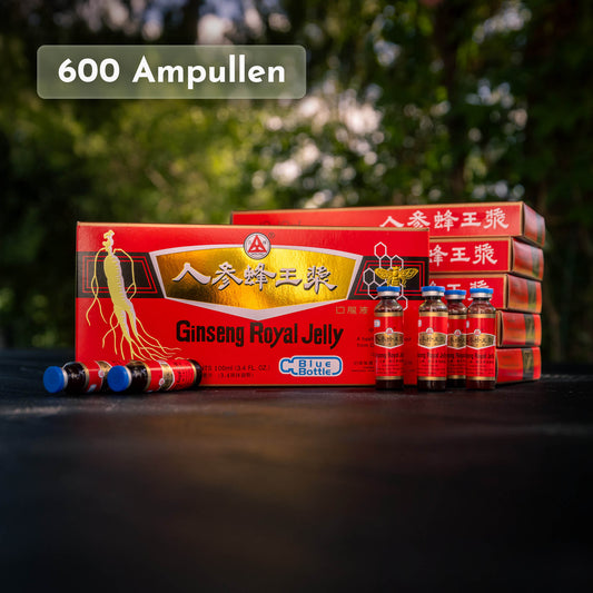 Ginseng Royal Jelly - 6x 90-Tage-Kur + 10% (600 Ampullen)